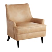 Honeybloom Colton Faux Leather Accent Chair