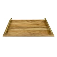 Wood Decorative Tray, 15"