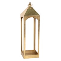 Providence Gold Metal Lantern, 29"