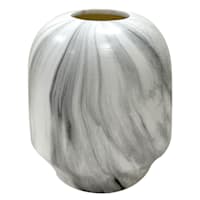 Providence Marbled Ceramic Vase, 4.3"