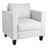 Honeybloom Stone Accent Chair, Light Grey