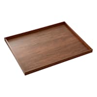 Honeybloom Square Wooden Decorative Tray, 16x12