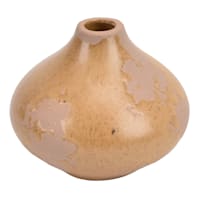 Honeybloom Reactive Glaze Ceramic Vase, 4.5"