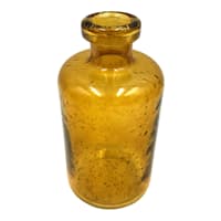 Honeybloom Bubble Glass Vase, 6"