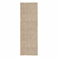 (A487) Providence Zenith Tan Geometric Runner, 2x6