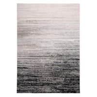 (A488) Avalis Grey & Black Ombre Area Rug, 7x10
