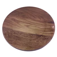 Wed Set Of 4 Wood Decal Charger Plate