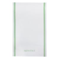 Bistro Green Bienvenue Kitchen Towel