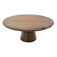 Round Wooden Wedding Cake Stand