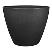 Acorn Black Outdoor Planter, Medium
