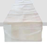 White Organza Wedding Table Runner