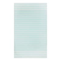 Tiny Dreamers Camden Aqua Striped Accent Rug, 3x5