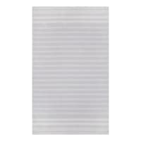 Tiny Dreamers Camden Grey Striped Accent Rug, 3x5