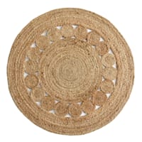 Tracey Boyd Round Jute Accent Rug, 3'