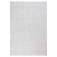 (B839) Providence Onix Grey Greek Key Area Rug, 5x7