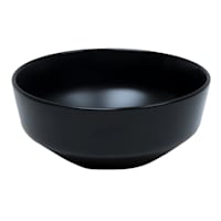 Crosby St. Black Ceramic Salad Bowl, 6"