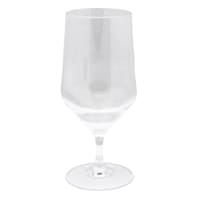 Footed Clear Acrylic Iced Tea Glass