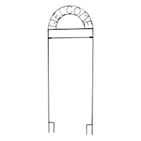 Welcome Garden Flag Hanging Stake, 52"