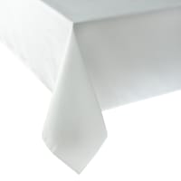 Faro White Tablecloth, 60x84