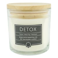 Found & Fable Detox Scented Glass Jar Candle, 13oz