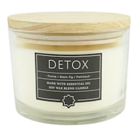 Found & Fable Detox Scented Glass Jar Candle, 16oz