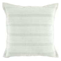 River Grey Ribbed Throw Pillow, 20"