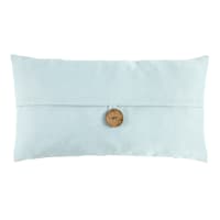 Clayton Light Button Oblong Throw Pillow, 13x24