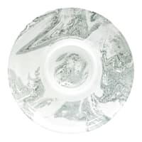 Laila Ali Marbled Melamine Chip & Dip Bowl