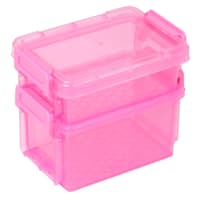 2-Piece Pink Storage Box Set