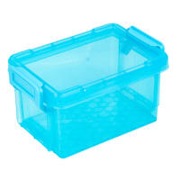 Blue Storage Box with Lid, 0.7l