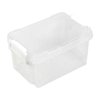 Clear Storage Box with Lid, 0.7l