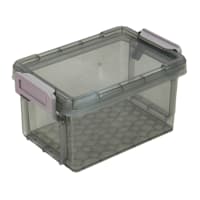 Grey Storage Box with Lid, 0.7l