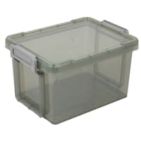 Grey Storage Box with Lid, 2.7l
