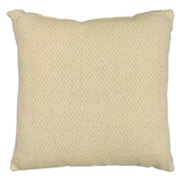 Honeybloom Yellow Diamond Woven Throw Pillow, 18"