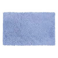 Tiny Dreamers Light Blue Noodle Bath Rug, 17x24
