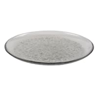 Found & Fable Grey Glass Salad Plate