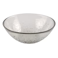 Found & Fable Glass Cereal Bowl, Grey