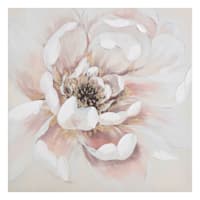 Providence Pink & White Flower Canvas Wall Art, 20"