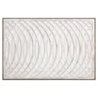 Found & Fable Framed Circle Canvas Wall Art, 36x24