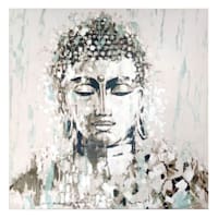 Found & Fable Buddha Canvas Wall Art, 40"