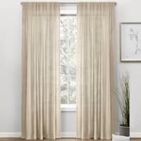 Legacy Natural Sheer Curtain Panel, 84"