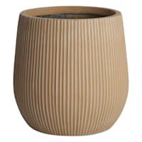 Salem Terracotta Synthetic Outdoor Planter, Medium