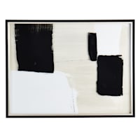 Crosby St. Framed Abstract Canvas Wall Art, 42x32