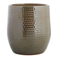 Honeybloom Honeycomb Tall Green Outdoor Planter, Medium