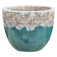 Aqua Granite Outdoor Planter, Medium