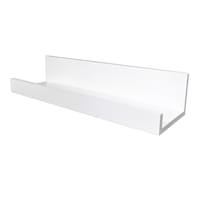 Tiny Dreamers White Wooden Wall Ledge, 24"