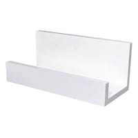 Tiny Dreamers White Wooden Photo Wall Ledge, 12"