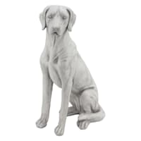 Providence Loyal Dog Outdoor Garden Statue, 27"