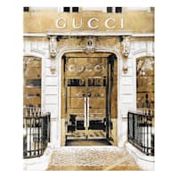 Fashion Store Front Canvas Wall Art, 12x16