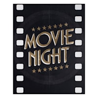 Move Night Canvas Wall Art, 16x20